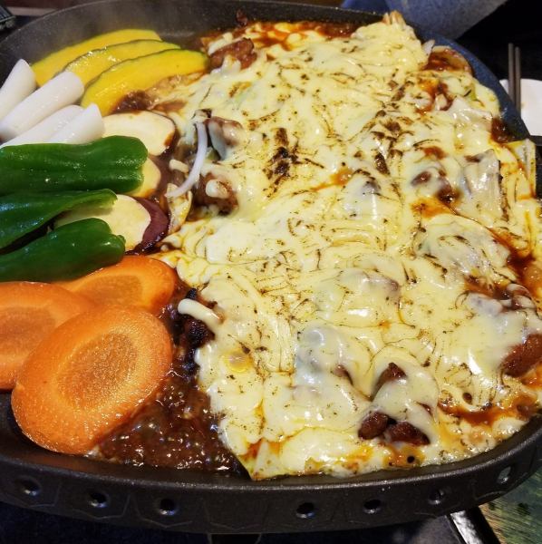 Cheese Dakgalbi & Jukumi