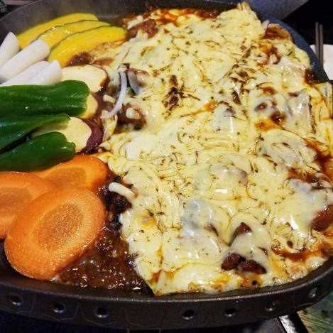 チーズタッカルビ&チュクミ