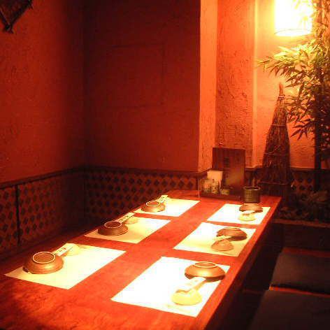 Private table rooms are also available ♪ You can enjoy your meal slowly * The photo is an affiliated store