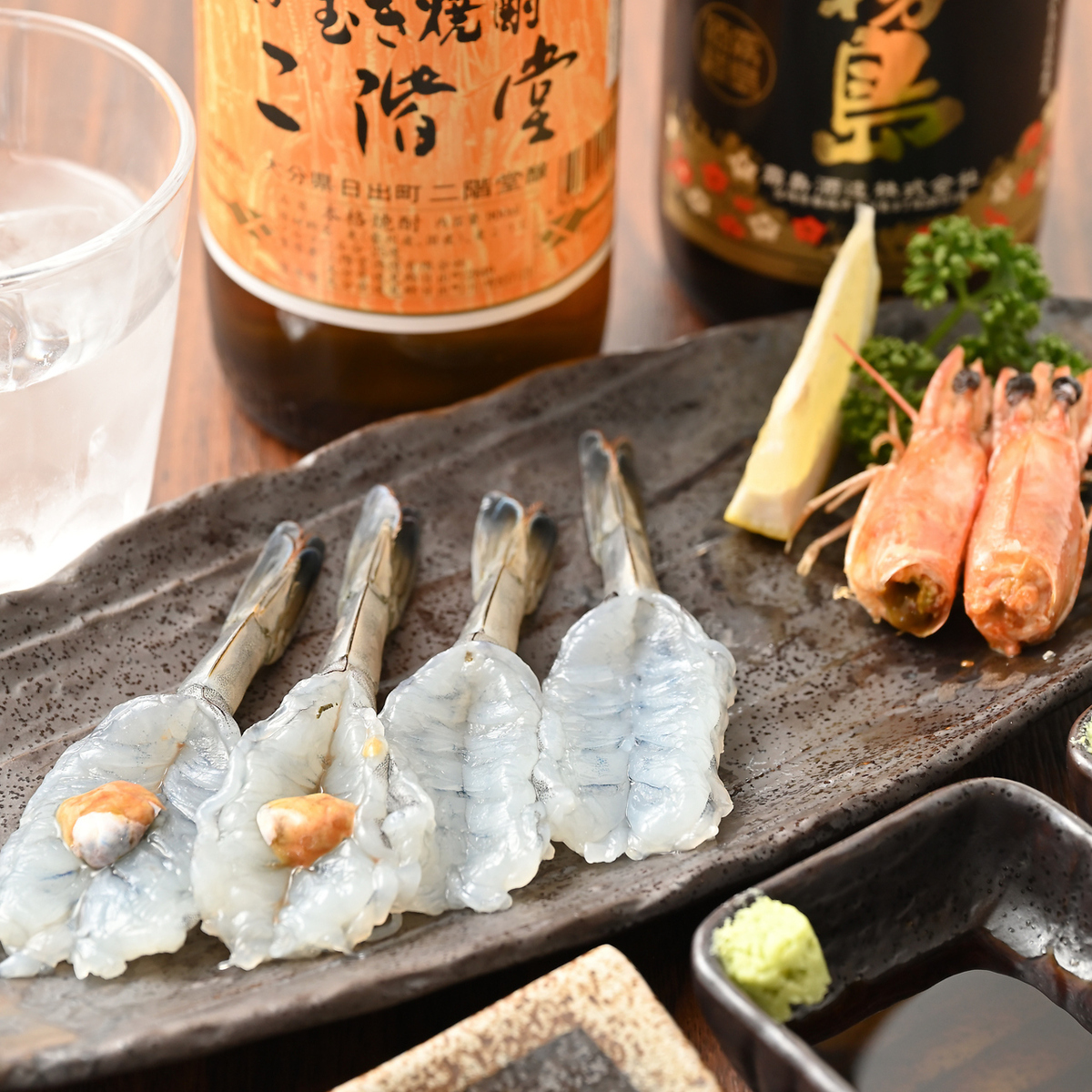 豊洲直送の鮮度抜群な海鮮をご堪能いただけます。