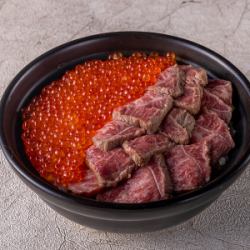 前沢牛といくらの土鍋