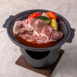 岩中豚と旬野菜