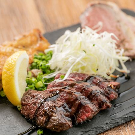 ◇炙コース◇当店限定プラン!! 3時間飲み放題付10品5,000⇒4,500円 生ビール付きプラン!!
