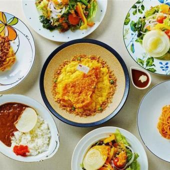 メインが選べるランチビュッフェ