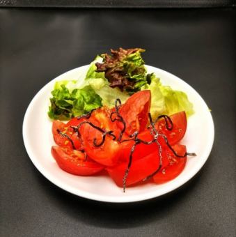 塩昆布トマト