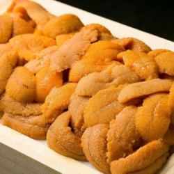 極上焼き海苔と生うに刺し