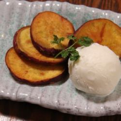 さつまいもハニーミルクジェラート