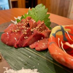 <単品造り>鶏肝刺し