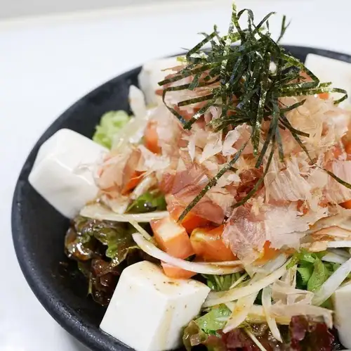 豆腐の和風サラダ