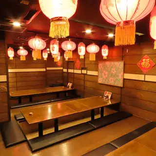 This seating area is perfect for all kinds of banquets!