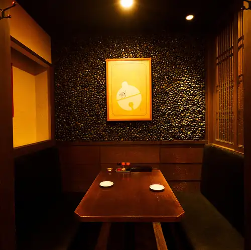 In a private space