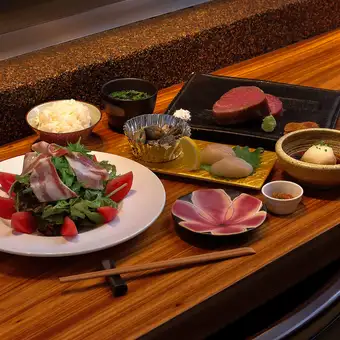 旬魚と厳選和牛を嗜む ~雅~ 8,800円(税込)