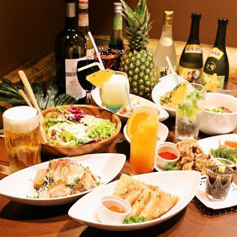 We also offer course meals where you can fully enjoy Okinawa ★