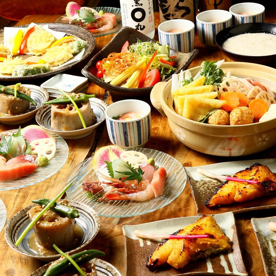 We have a wide selection of seasonal seafood from Ibaraki! Please take advantage of it!