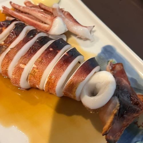 Grilled squid