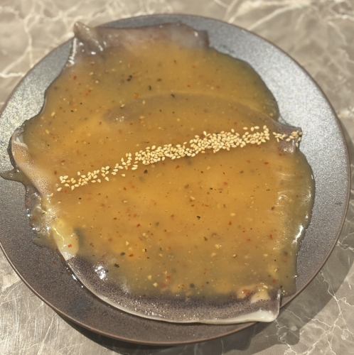 塩だれが効いたイカ