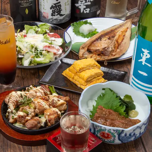 飲み放題付4,500円～税込