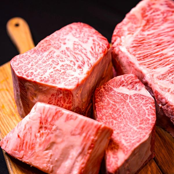 当日OK◎希少部位が人気♪KIZUNAおすすめ和牛焼肉コースが3種類6600円(税込)から