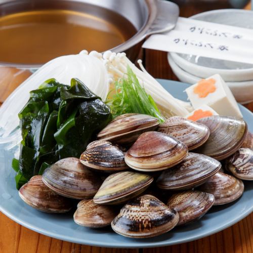 15 clams shabu-shabu