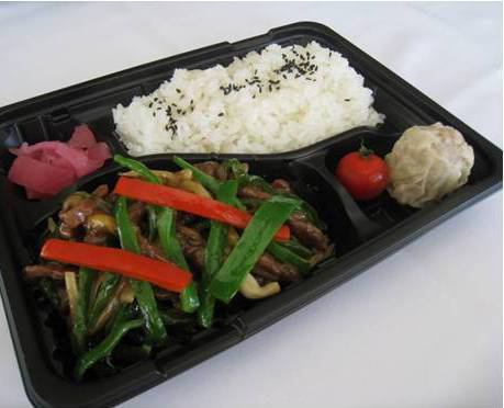 [Bento] Stir-fried beef and peppers