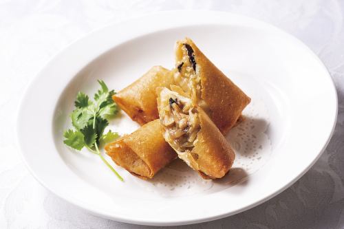 [Single item] 2 special gomoku spring rolls