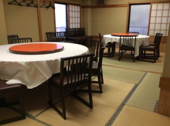 A private tatami room on the 2nd floor! The taste of Chinese cuisine while relaxing is exceptional! Suitable for 6 to 70 people!