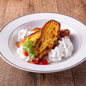 自家製フレンチトースト