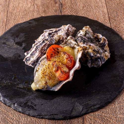焼き牡蠣(トマト&チーズ)