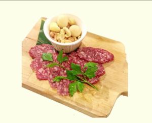 horse salami and nuts