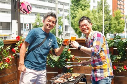 昼BBQプラン4000円
