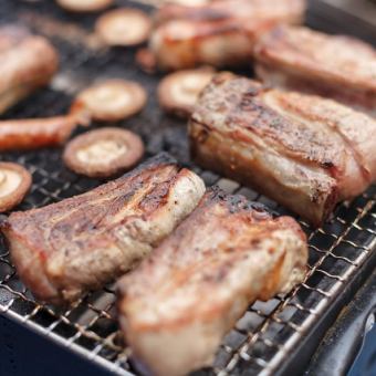 BBQプラン4500円
