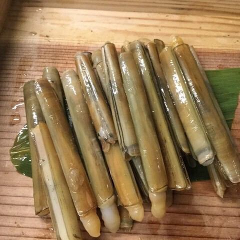 熊本県産 マテ貝のバター焼き