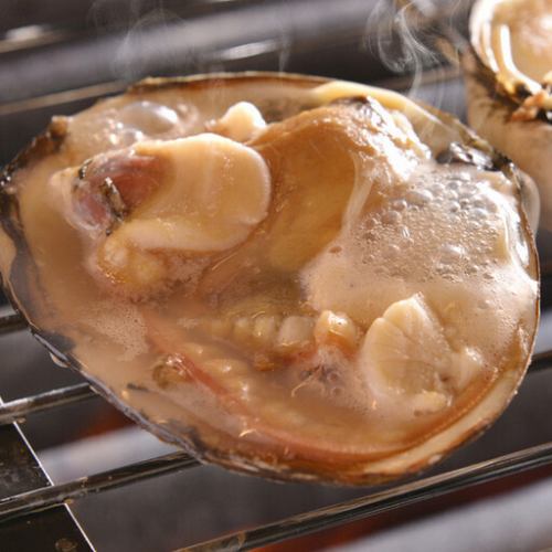 本日の焼き貝3品盛り合わせ