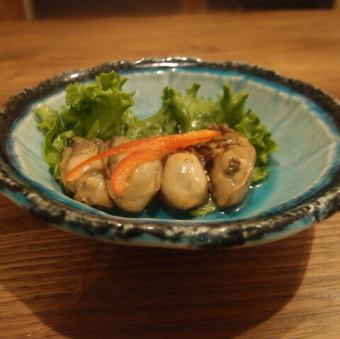 牡蠣のオイル漬け