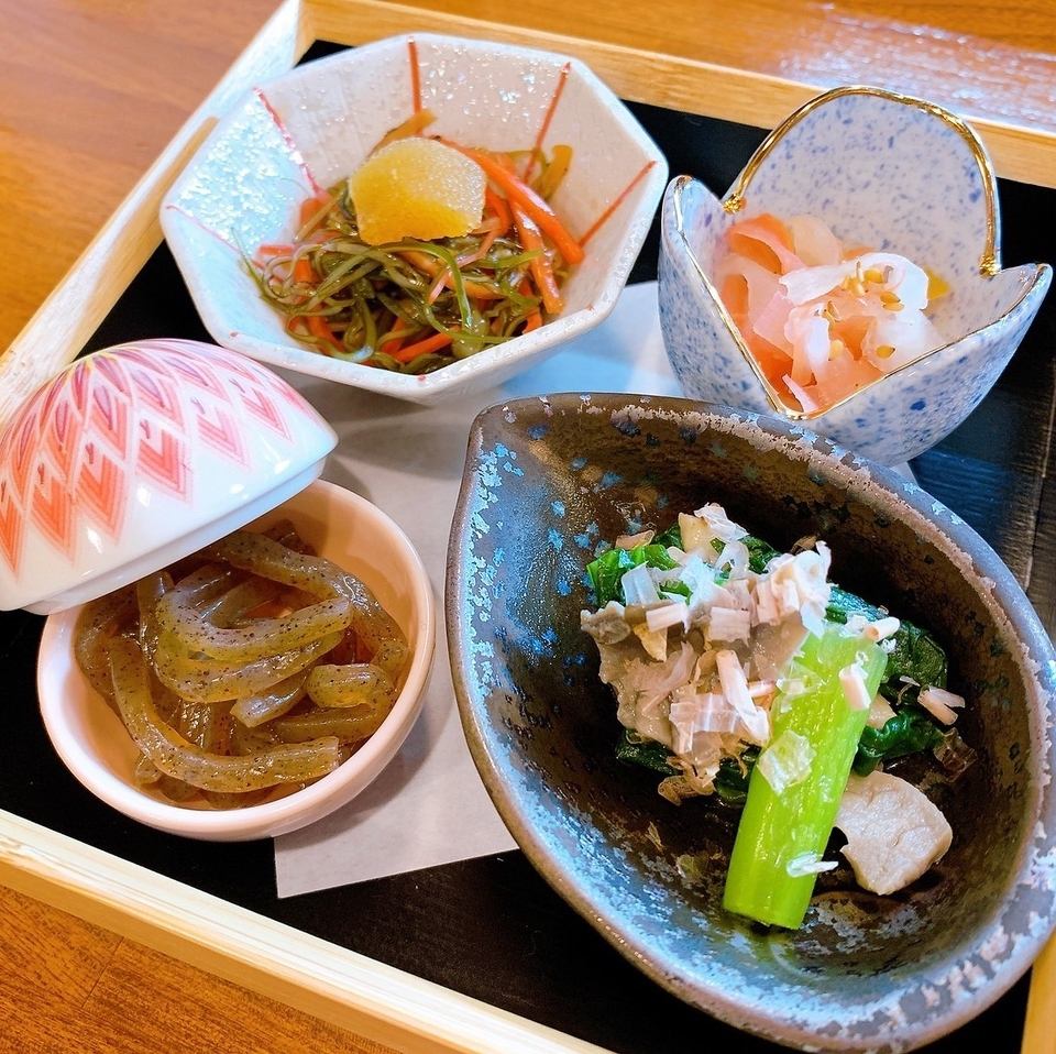 季節ごとに楽しめる旬の食材を使ったお料理を是非♪