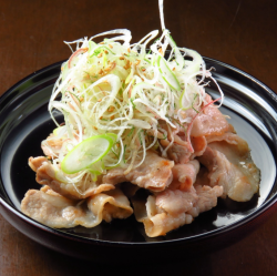 下田さん家の豚バラとタップリ薬味のせ