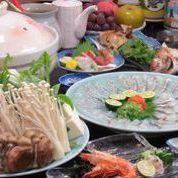 享受精致的鲷鱼火锅“Tai全套套餐” 7种豪华生鱼片，盐烤鲷鱼，炸kama karaage /无限畅饮