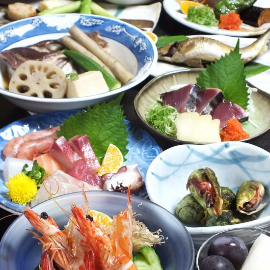 [Nibancho area] Open until 5 am! Local and Setouchi fish dishes prepared by a general with about 50 years of craftsmanship