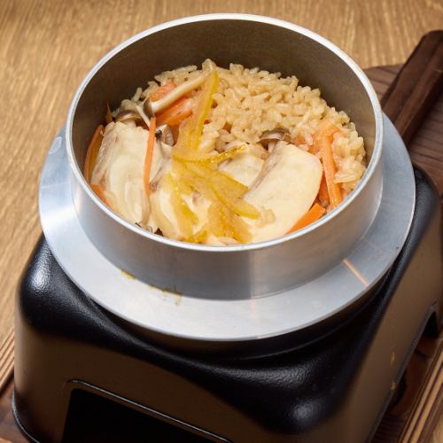 ゆず香る真鯛の和風釜めし