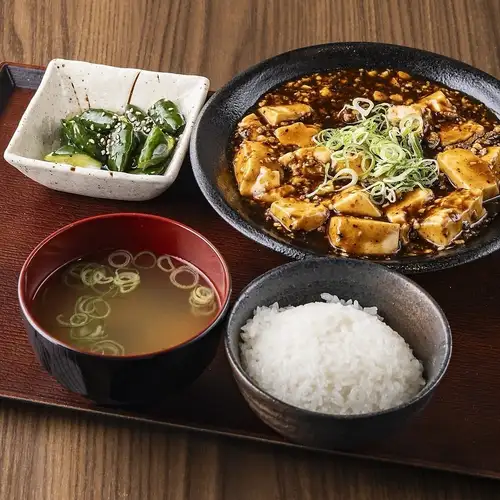 麻婆豆腐定食