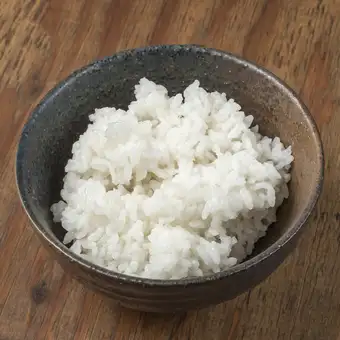 흰색 밥