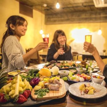 【限时优惠◆啤酒屋】休闲套餐5000日元,90分钟无限畅饮