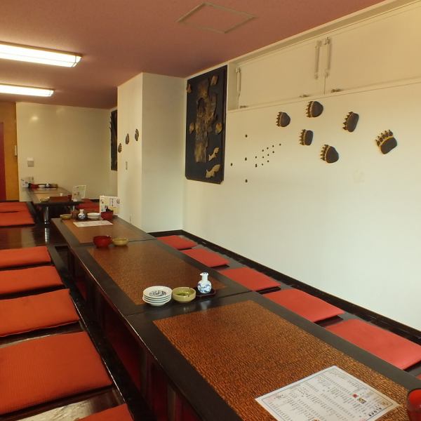 The digging and tatami room is very popular for relaxing and calm banquets.The atmosphere is also good♪