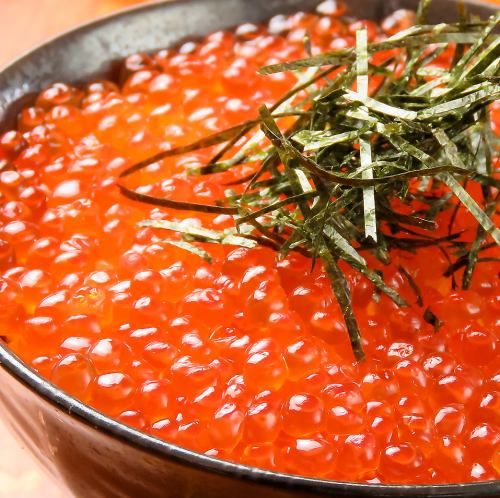 Exciting salmon roe bowl