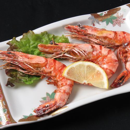Salt-grilled shrimp (3 pieces)