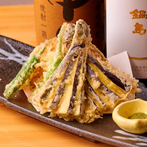 野菜天ぷら盛り合わせ