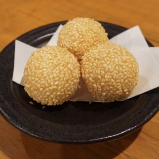 Sesame dumpling