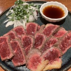 牛モモたたき 胡麻ポン酢