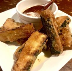 Crispy fried zucchini