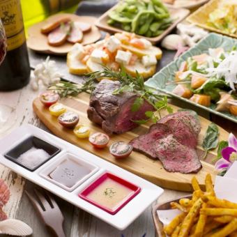 【所有你可以吃2个小时】自助餐菜单!好的牛排和铁板烧OK♪平日2980日元/周末3480日元